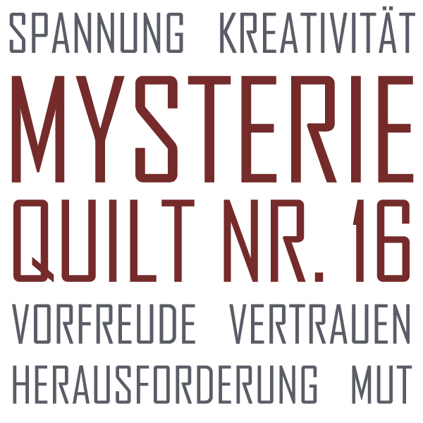 Mysterie Quilt Nr 16