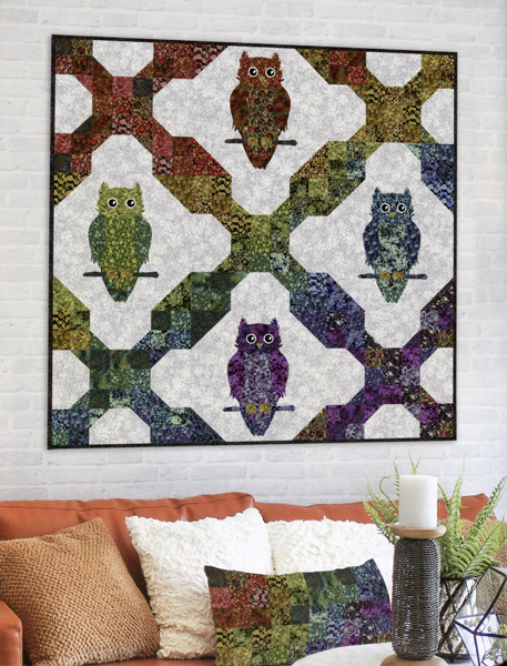 Wise and Colorful Wallhanging