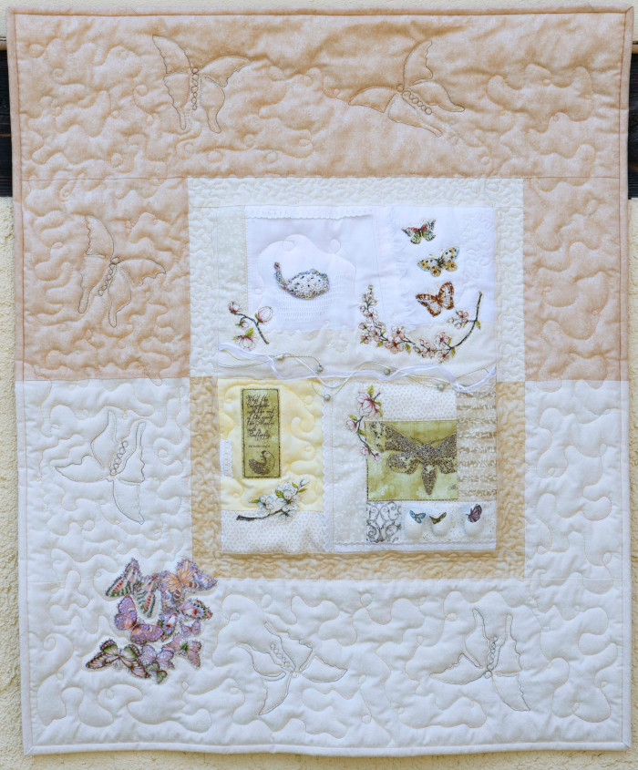 Quilt 16 – Lebenskreis – Monika Kuhlmann (Bannewitz)