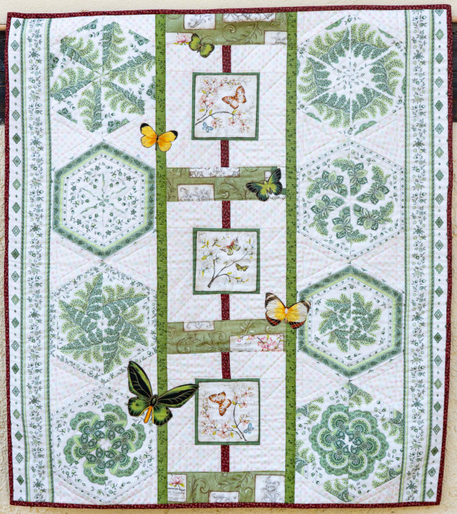 Quilt 8 – Schmetterlingsidylle – Petra Notzke (Dresden)