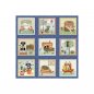 Preview: Panel 30 x 110 cm, 9 verschiedene Katzenlabels