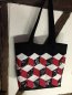 Preview: Baby Block Tasche groß - schwarz-weiß-rot