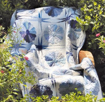 Quilt - Dresdenteller Sternendecke