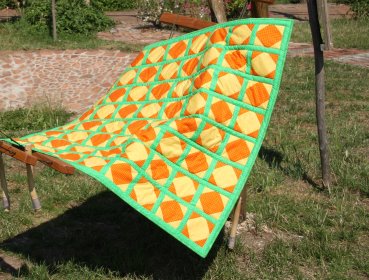 Kinderdecke Quadrat im Quadrat