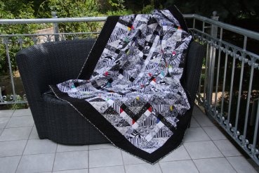 Quilt - Funkelnde Dreiecke