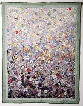 Watercolor-Blumenquilt