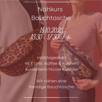 Kurs 04 - Bauchtasche