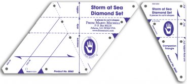 Zuschneideschablonen Set Storm at Sea