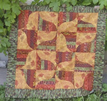 Quilt - Herbstkurven