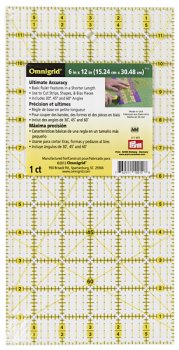 Rechtecklineal 6 x 12 Inch