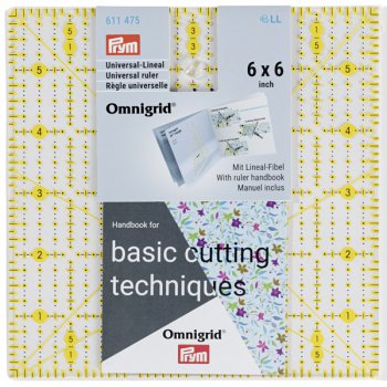 Quadratlineal 6 Inch