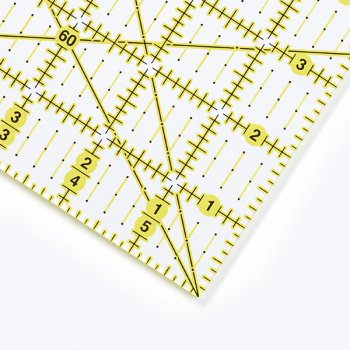 Quadratlineal 6 Inch