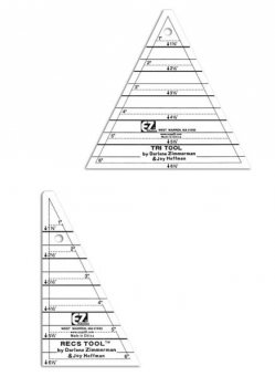 Tri Recs Ruler Set