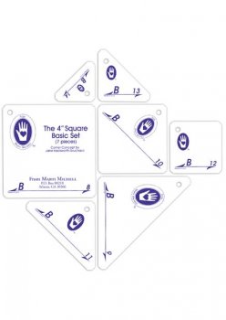 Zuschneideschablonen Set B