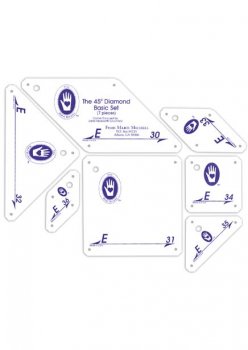 Zuschneideschablonen Set E