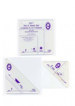 Zuschneideschablonen Set T