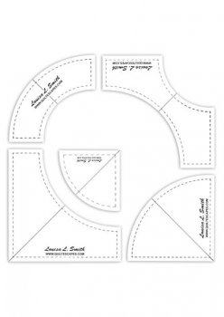 Zuschneideschablonen Strips and Curves Mini Beg & Borrow2