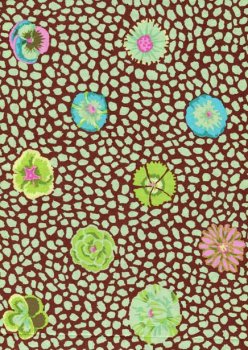 Kaffe Fassett, GP059 Green, Guinea Flower