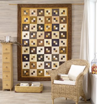 Anleitung für Quilt Dezente Eleganz