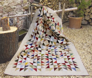 Quilt 6 Abo-Sterne Materialpackung