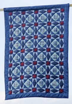 Quilt - Storm at Sea - 114 x 160 cm