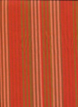 Kaffe Fassett, WC Tomato, Durchgewebt, Caterpillar Stripe