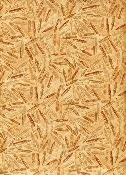 Schreibfedern braun auf Beige