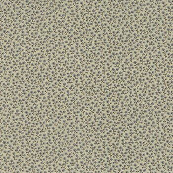 Winzige Blumenstengel auf Beige