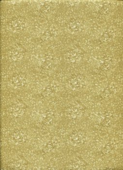 Dezente Blätter, natur-beige mit Gold