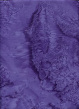 Batik, violett verwischt