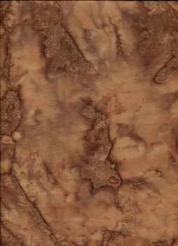 Batik, nussbraun verwischt