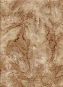 Batik, hellbraun verwischt