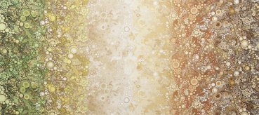 Farbverlauf, Braun-Beige-Grün mit Punkten