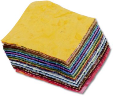 36 Quadrate 4 Inch, kräftige Farben