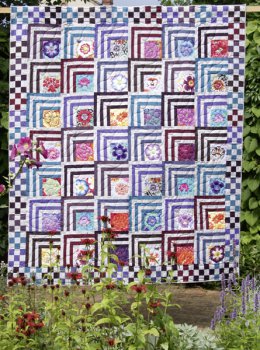 Quilt Blumenfenster