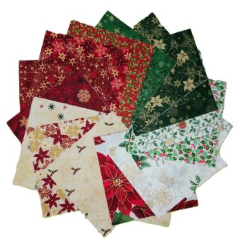 32 Quadrate 6 1/2 Inch, Weihnachten