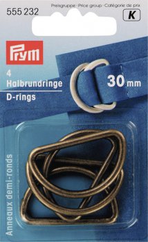 D-Ringe für Taschen