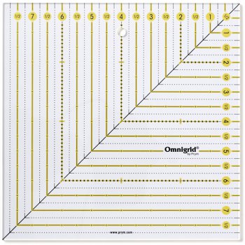 Quadratlineal 8 Inch