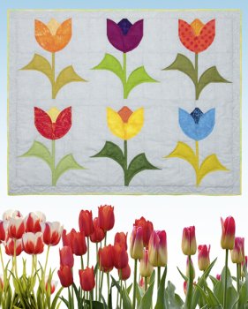 Quilt Frühblüher Tulpen