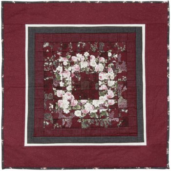 Quilt - Watercolor-Rosenkranz