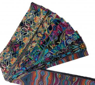 Rollimopsi 2 1/2 inch, Paula Nadelstern - kühle Töne