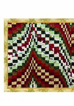 Bargello "Weihnachtsleuchten" - Nähanleitung