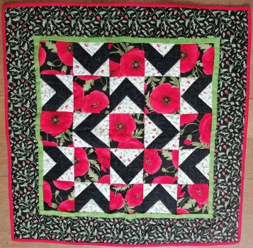 Ausstellungsstück Mohnblumen Illusion