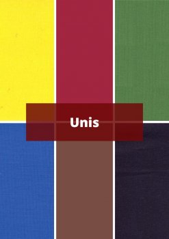 6 verschiedene Stoffe - Unis