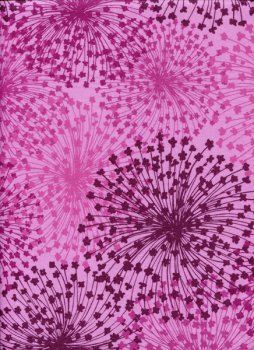 Rückseitenstoff 274 cm, Pusteblumentraum pink