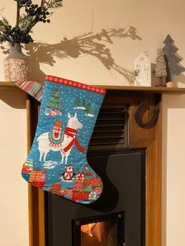 Panel 60 x 110 cm, Nikolausstiefel