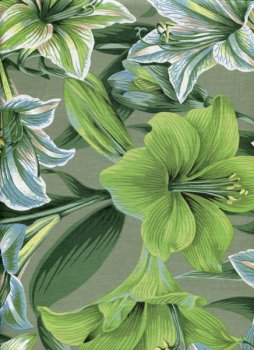 Kaffe Fassett Collective, PJ104 Green, Amaryllis