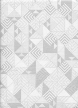 Geometrisches Muster im diagonalen Karo, grau