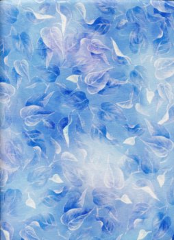 Blättertraum, blau-lila