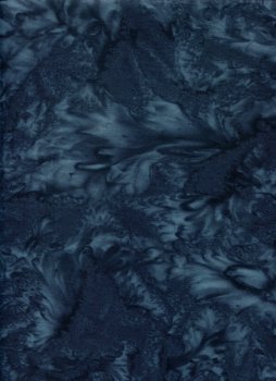 Batik, dunkelblau verschwommen